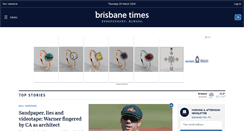 Desktop Screenshot of brisbanetimes.com.au